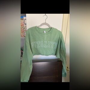 Vitality (previously Balance Athletica) Warm up Crew in Bamboo. Great condition.